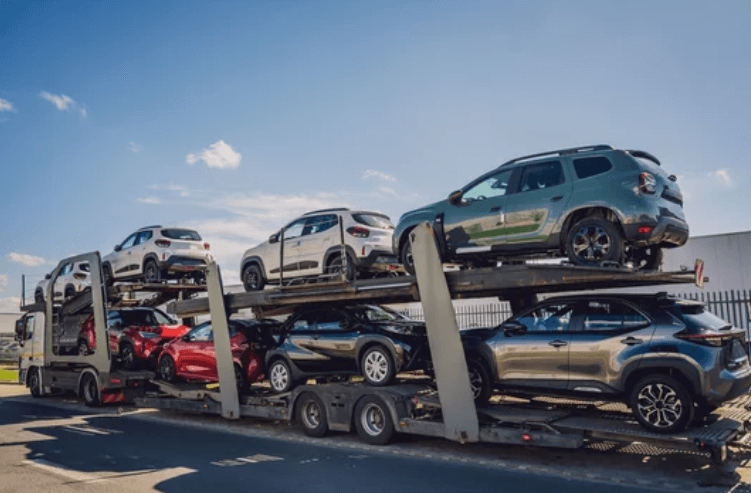 trasportare auto su furgone